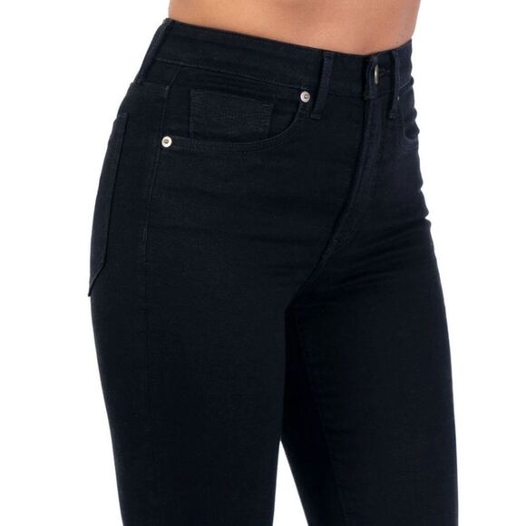 Revtown Jeans Decade Denim Size 28 | 6 Mid Rise Skinny Ankle Jean Jet Black Wash - Picture 4 of 14